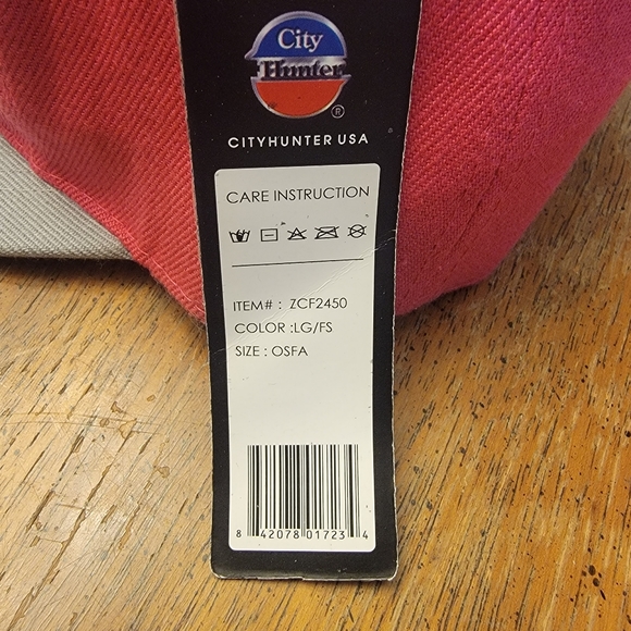 CityHunter Pink Detriot Snap Back Hat - Picture 4 of 7